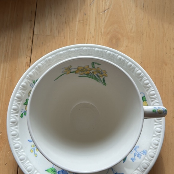 Copeland Spode Raeburn tea cups/saucers + two dinner plates - Picture 3 of 7